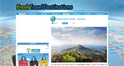 Desktop Screenshot of freshtraveldestinations.com